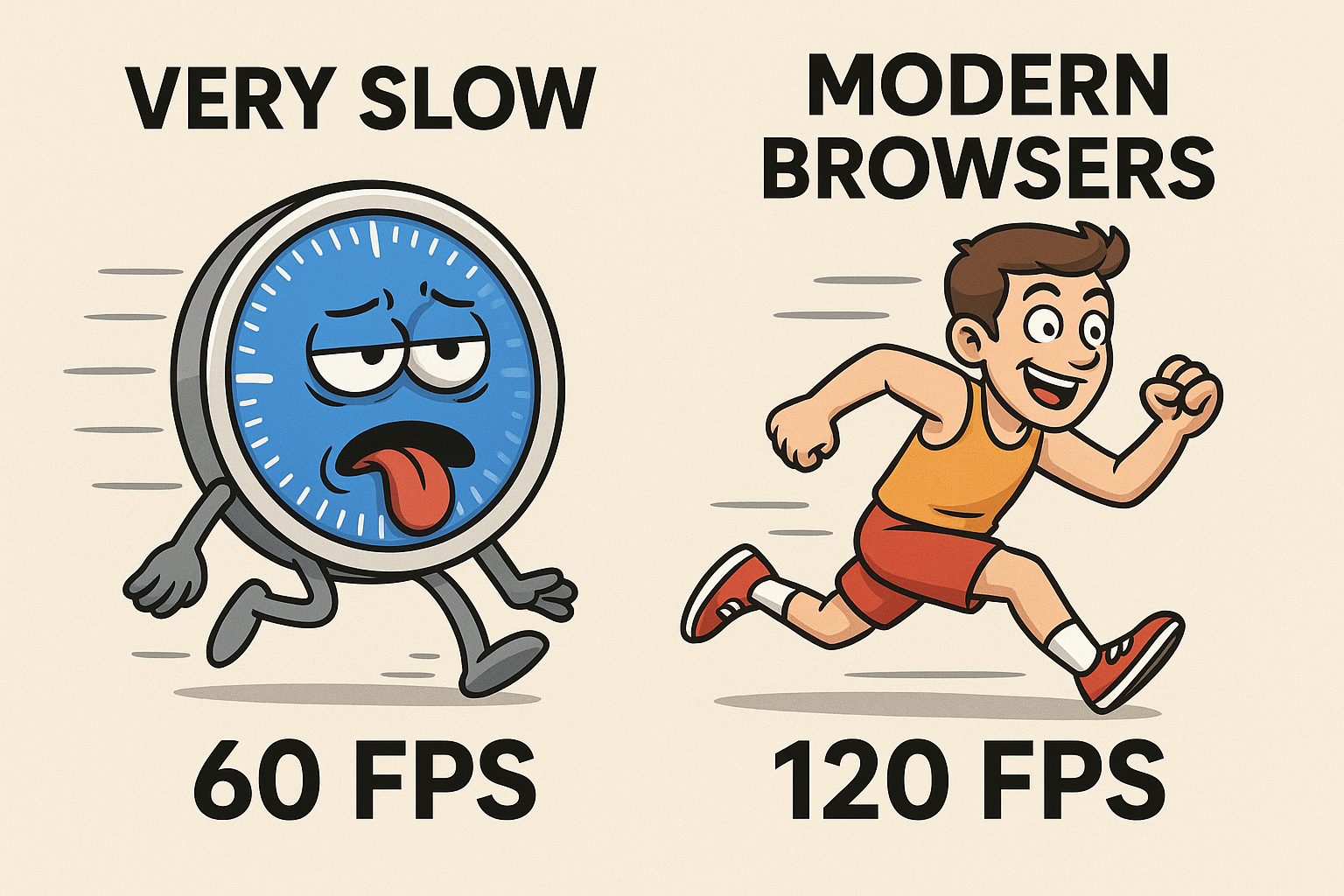2025 Safari is low 60 FPS browser still - so what?